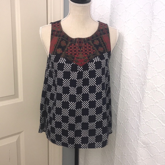 THML Tops - THML EMBROIDERED TOP